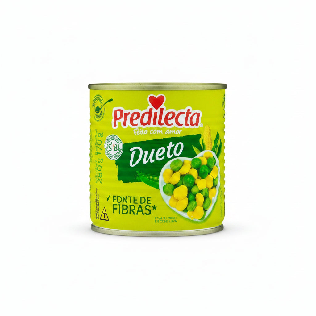 Predilecta Dueto Milho e Ervilha Lata (170g)
